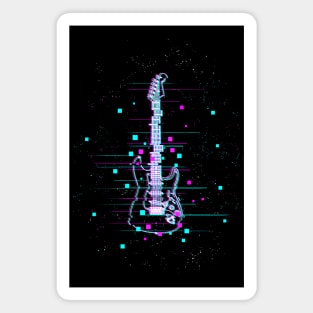 Glitch Guitar 1 Magnet